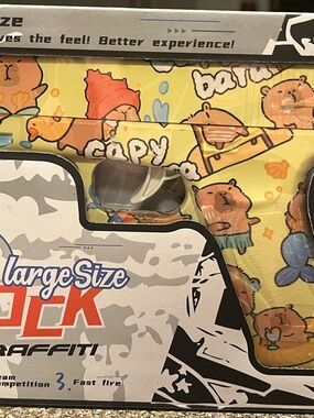 Graffiti Large-Size Toy Glock Water Bomb Gel Blaster